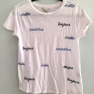 Lucky Brand Hello Shirt